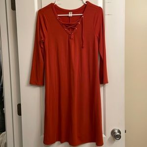Old Navy orange dress